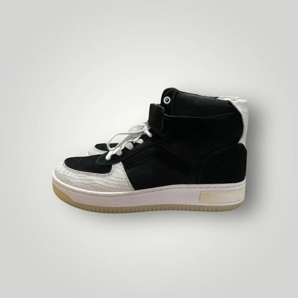 Michael Michael Kors High Top Sneakers 7 Black Jaden Streetwear Urban Designer